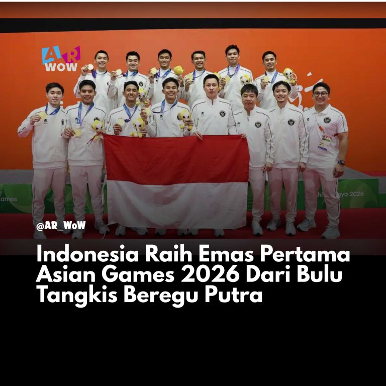 Bulu Tangkis Putra Raih Emas Pertama Indonesia di Asian Games 2026